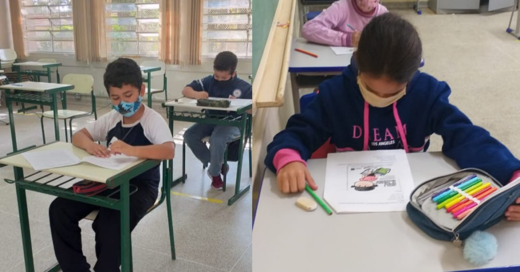 Município de Garça (SP) aplica avaliação diagnóstica em parceria com o Instituto Alfa e Beto em escola da sua rede de ensino