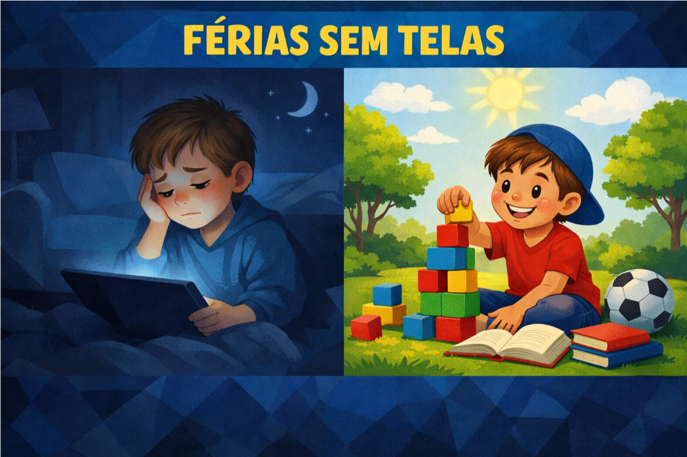 Férias sem telas